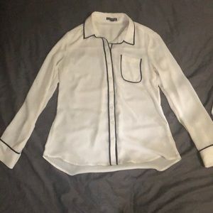White button up